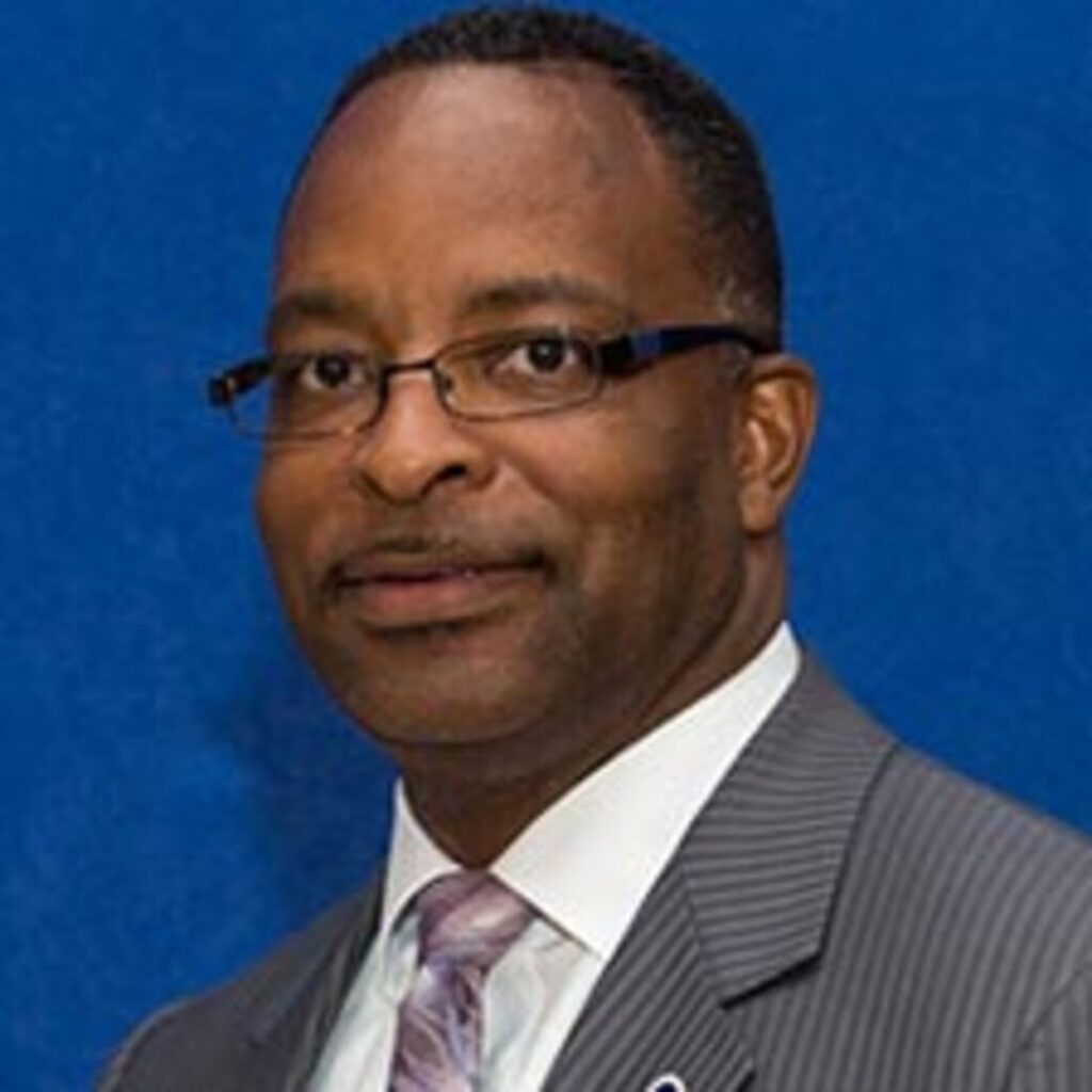 Head and shoulders photo of Harold Mitchell